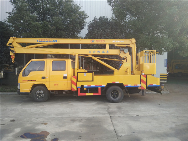 江鈴藍(lán)牌12米高空作業(yè)車