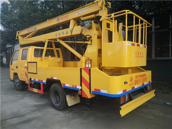 江鈴藍(lán)牌12米高空作業(yè)車