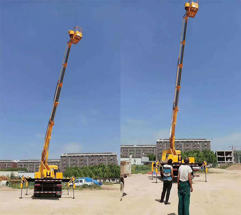 東風(fēng)專(zhuān)底24米伸縮式高空作業(yè)車(chē)