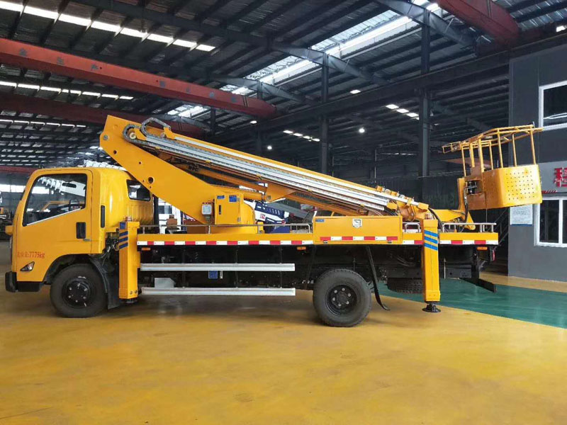 江鈴22米伸縮臂高空作業(yè)車圖片展