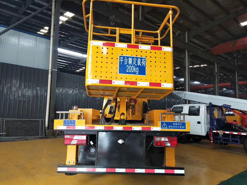 江鈴22米伸縮臂高空作業(yè)車圖片展