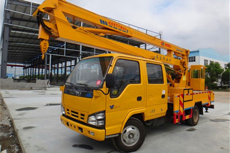 慶鈴五十鈴16米高空作業(yè)車