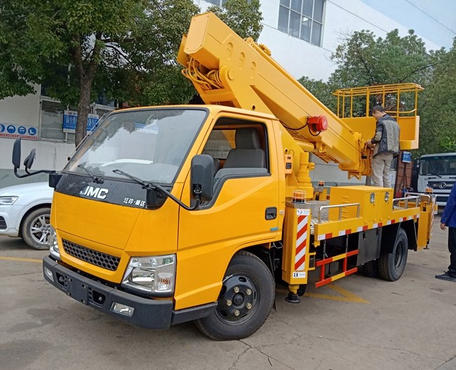 江鈴順達藍牌21米伸縮臂式高空作業(yè)車