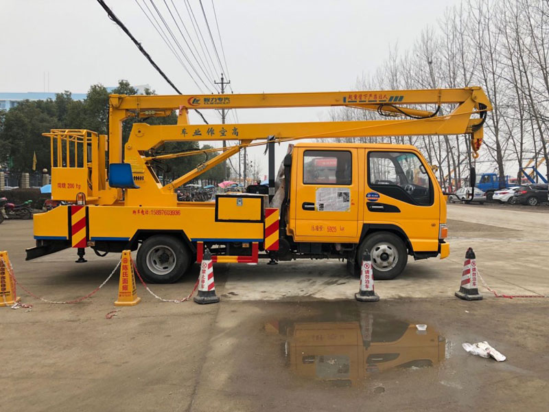 江淮折臂16米高空作業(yè)車