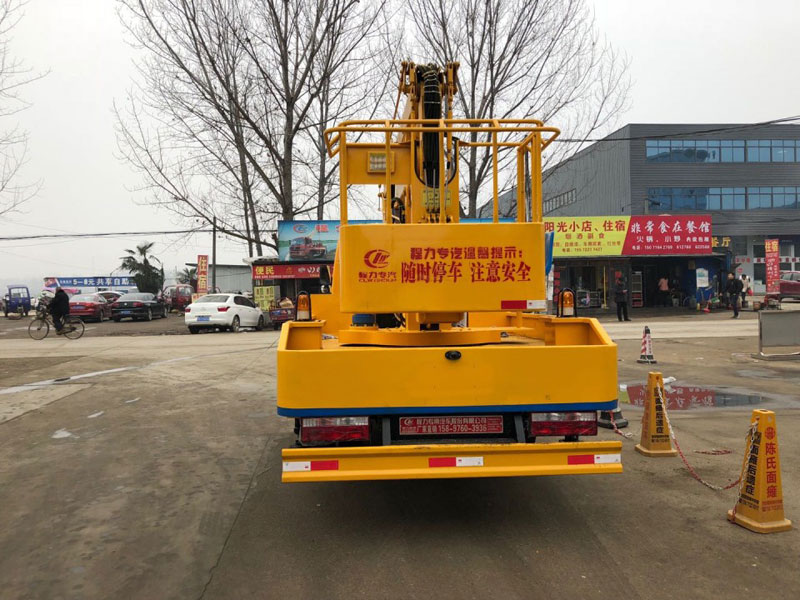 江淮折臂16米高空作業(yè)車