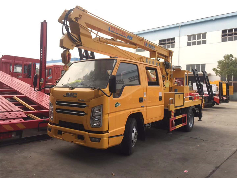 國(guó)六江鈴順達(dá)12米藍(lán)牌高空作業(yè)車