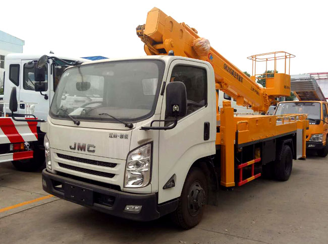 江鈴凱銳20米伸縮臂式高空作業(yè)車