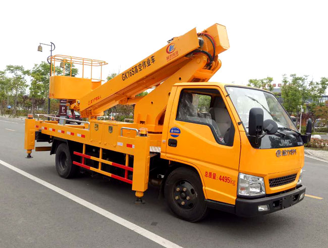 江鈴順達16米伸縮臂式高空作業(yè)車