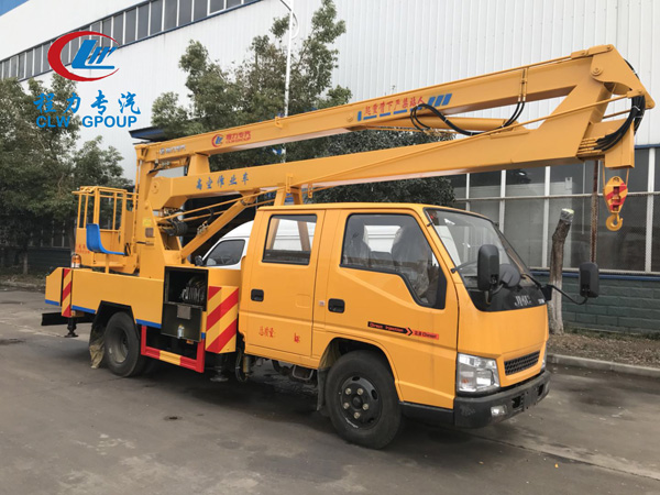 江鈴14米折疊臂高空作業(yè)車