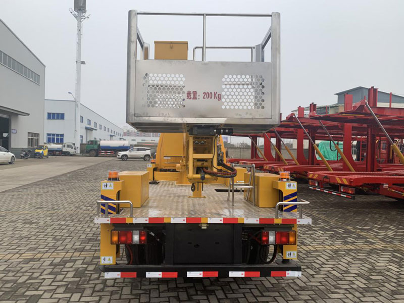全新江鈴國六藍牌直臂高空作業(yè)車報價