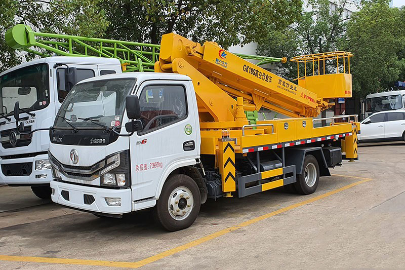 國(guó)六18米直臂式高空作業(yè)車(chē)順利交車(chē)