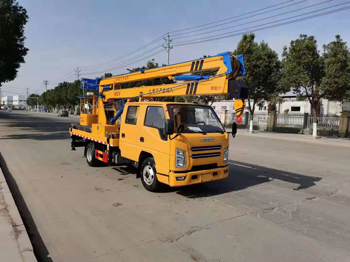 江鈴雙排16米高空作業(yè)車價(jià)格