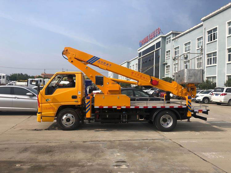 國六江鈴21米直臂高空作業(yè)車