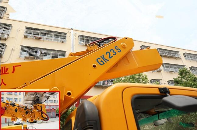 國六大運(yùn)23米伸縮臂式高空作業(yè)車