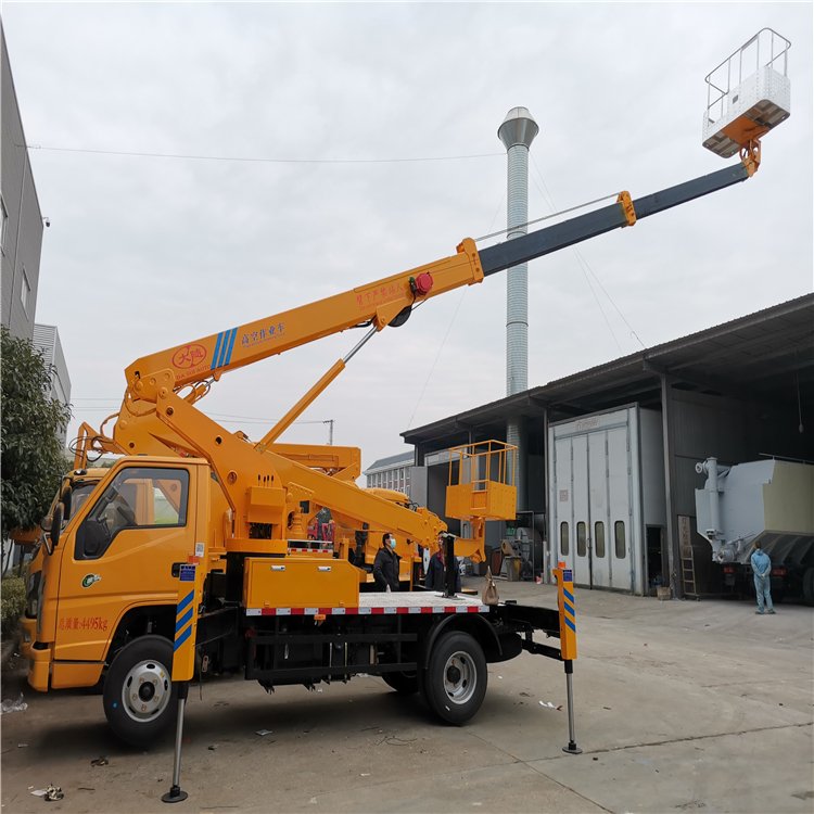 全新江鈴國(guó)六17.5米藍(lán)牌直臂高空作業(yè)車(chē)