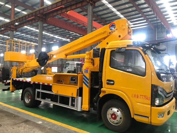 國六東風(fēng)25米SCS5081JGKEQ6型高空作業(yè)車