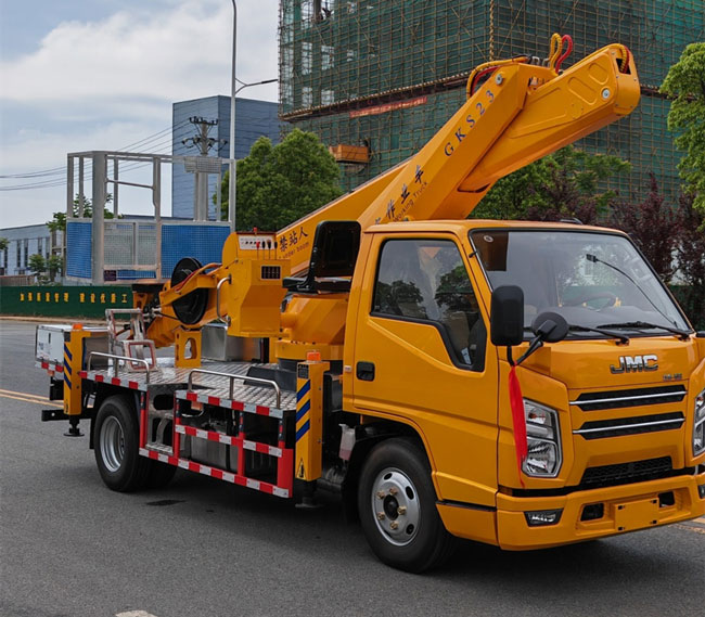 定制藍(lán)牌江鈴順達(dá)23米高空作業(yè)車(chē)