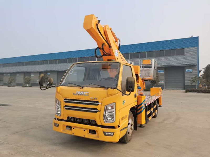 江鈴23米藍(lán)牌直臂高空作業(yè)車