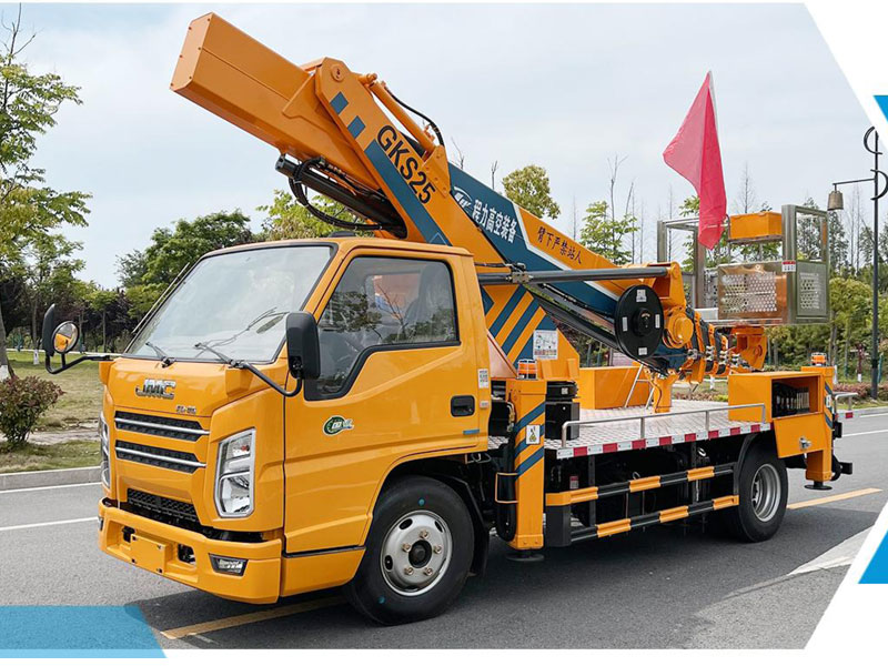 江鈴25米藍(lán)牌高空作業(yè)車