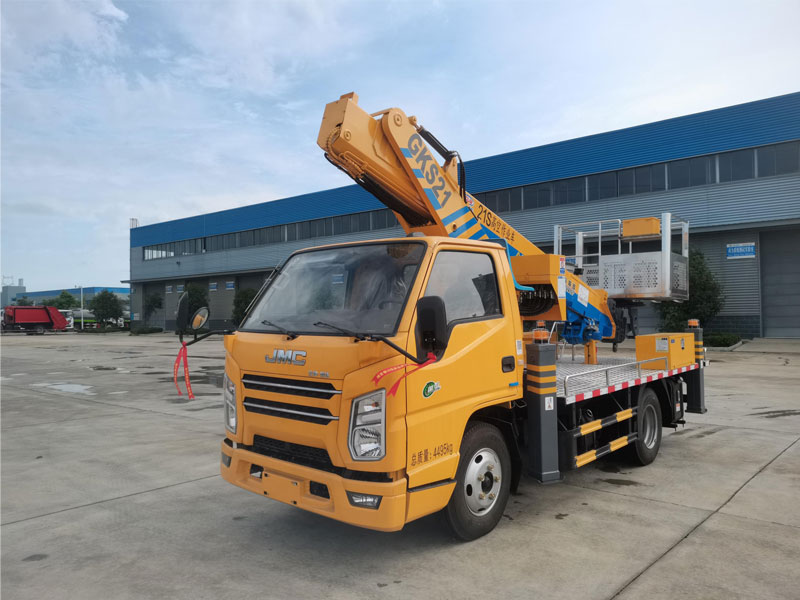 21米江鈴藍(lán)牌直臂式高空作業(yè)車
