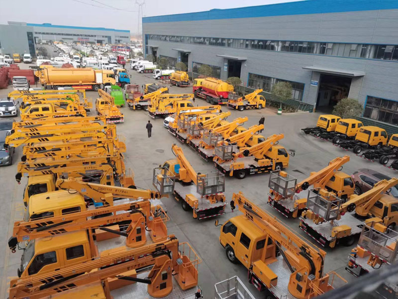 21米江鈴藍牌直臂式高空作業(yè)車