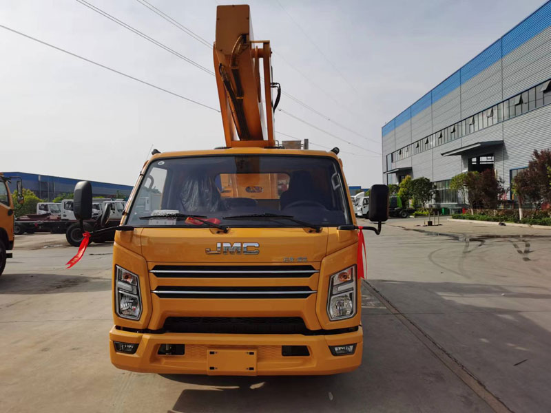 江鈴順達(dá)藍(lán)牌寬體27米直臂伸縮式高空車